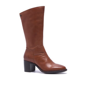 Carl Scarpa Lodeve Tan Leather Ankle Boots